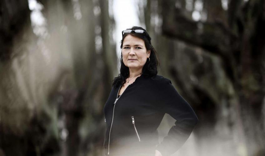 portræt af Trisse Gejl