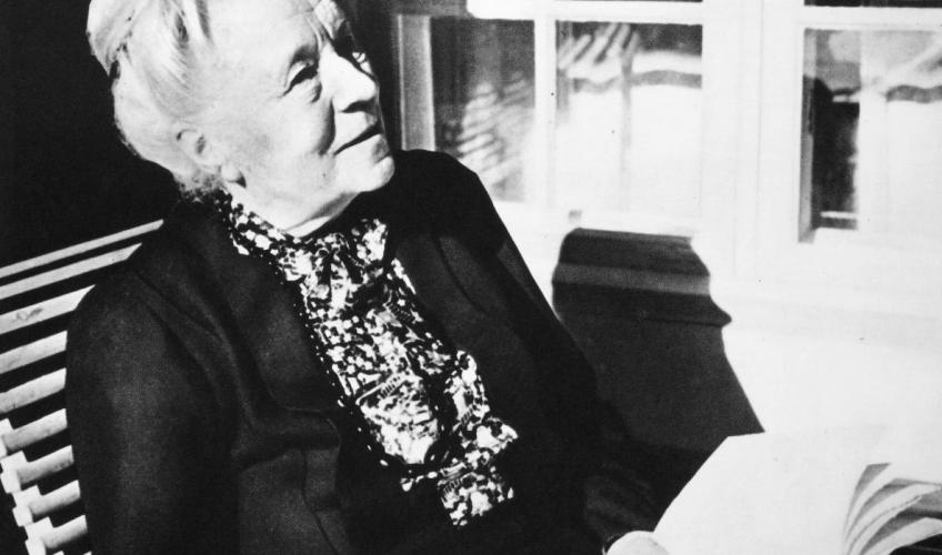 Portræt af Selma Lagerlöf
