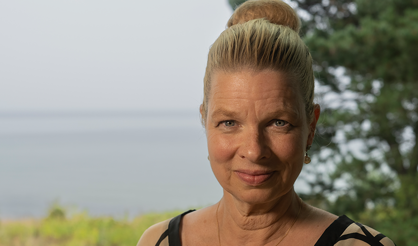 Portræt af Linn Ullmann