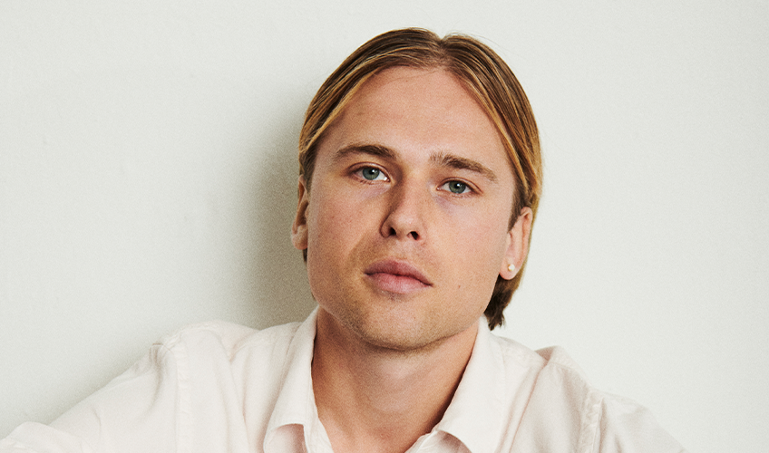 Portræt af Victor Boy Lindholm