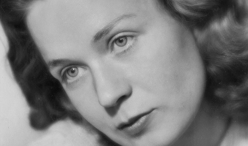 portræt af Tove Ditlevsen