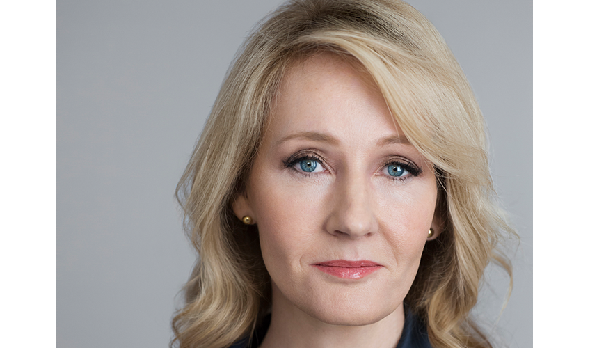 portræt af J.K. Rowling