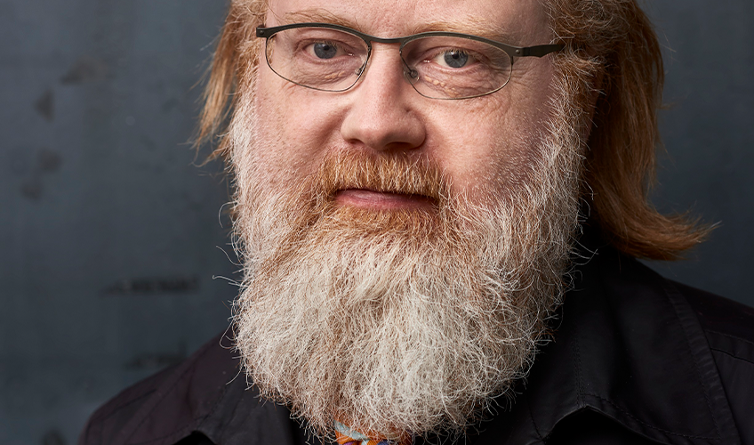 portræt af Martin Larsen
