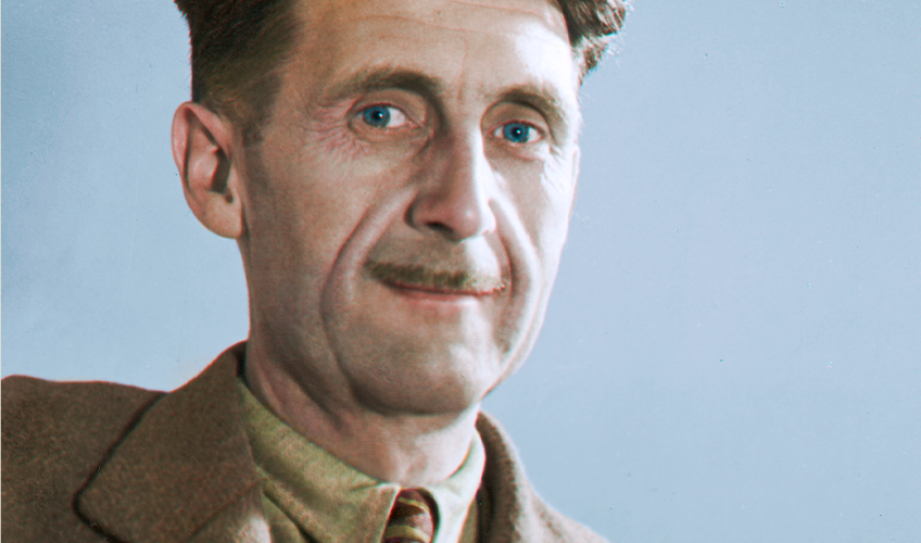 Portræt af George Orwell