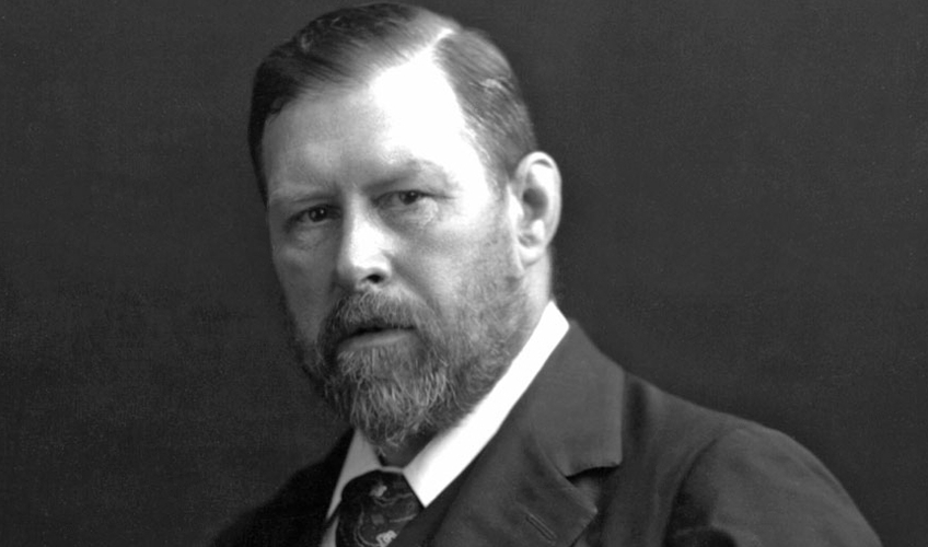 portræt af Bram Stoker