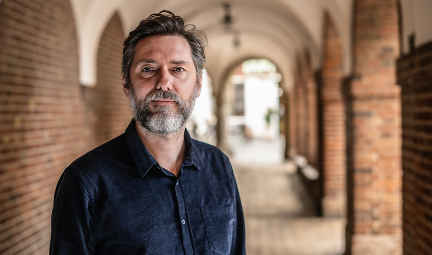 portræt af Kristian Bang Foss