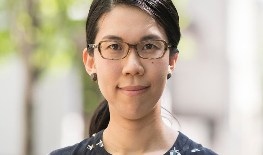 portræt af Hiroko Oyamada