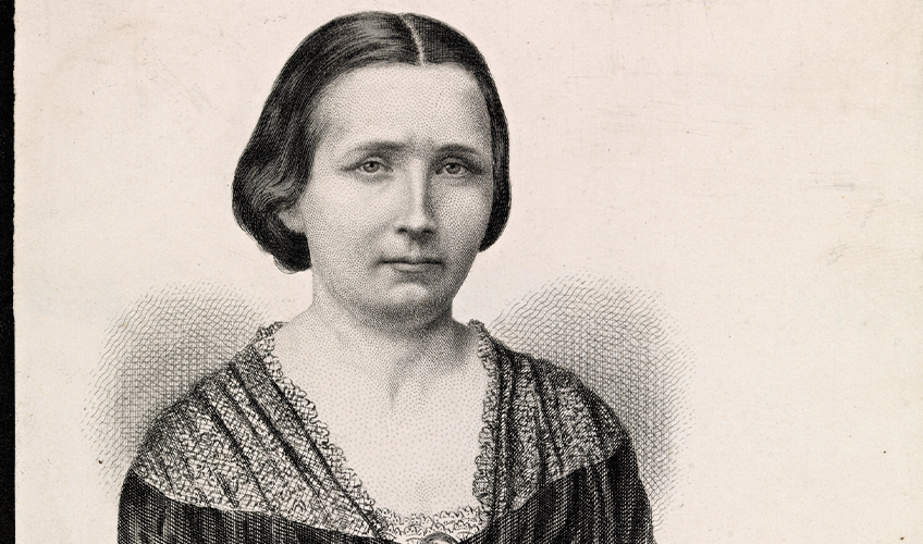 portræt af Camilla Collett