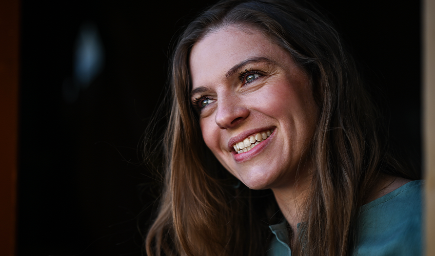 portræt af Stine Pilgaard