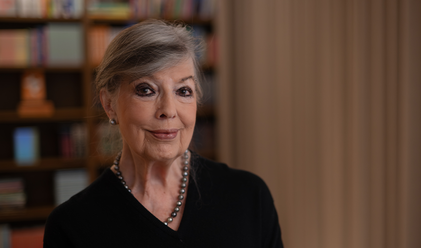portræt af Suzanne Brøgger