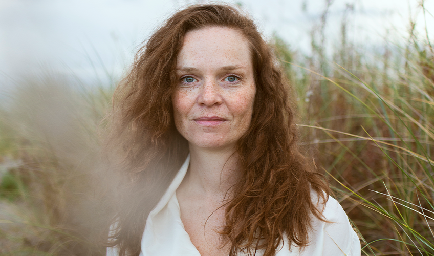 portræt af Rikke Oberlin Flarup