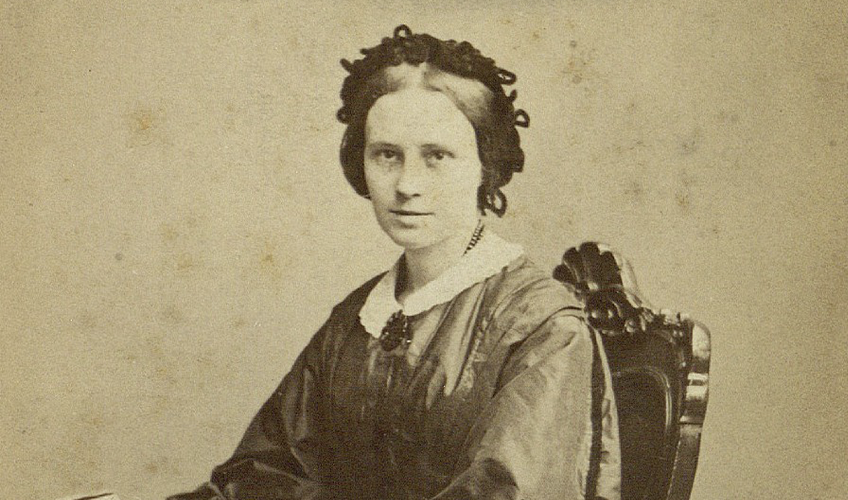 Portræt af Mathilde Fibiger