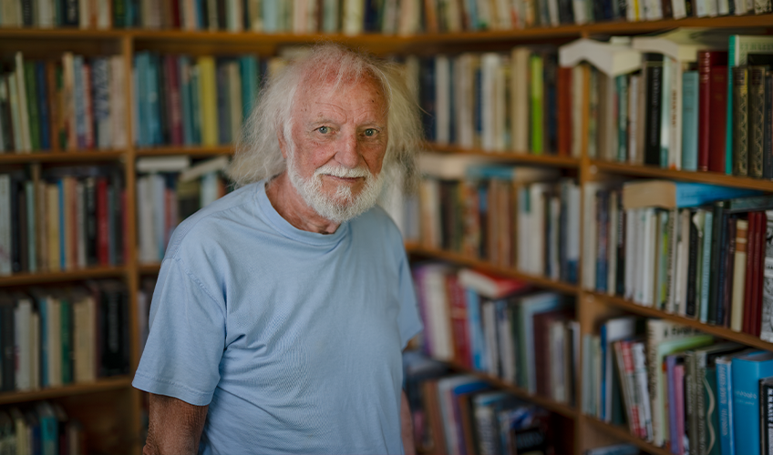 portræt af Svend Åge Madsen