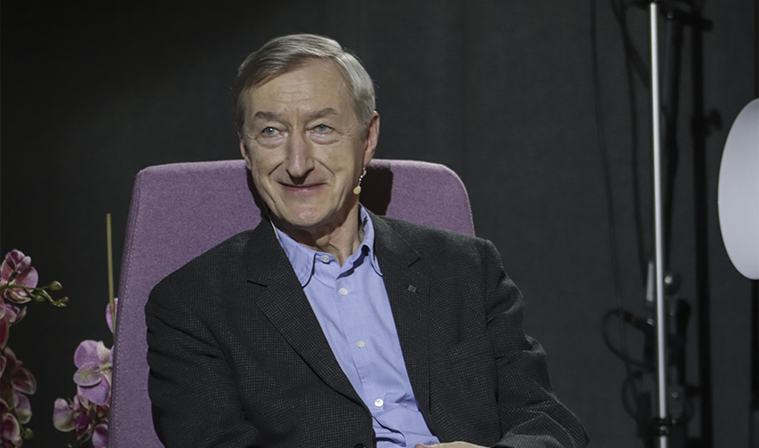 Portræt af Julian Barnes