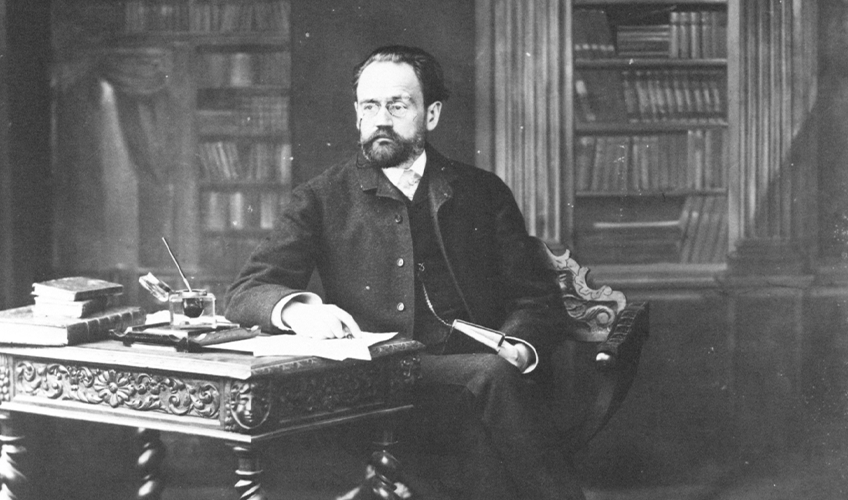 Portræt af Émile Zola
