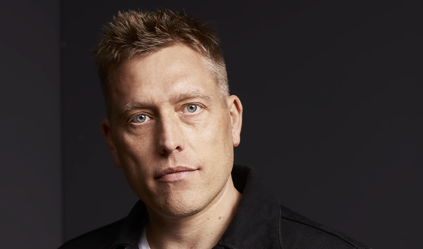 portræt af Michael Enggaard