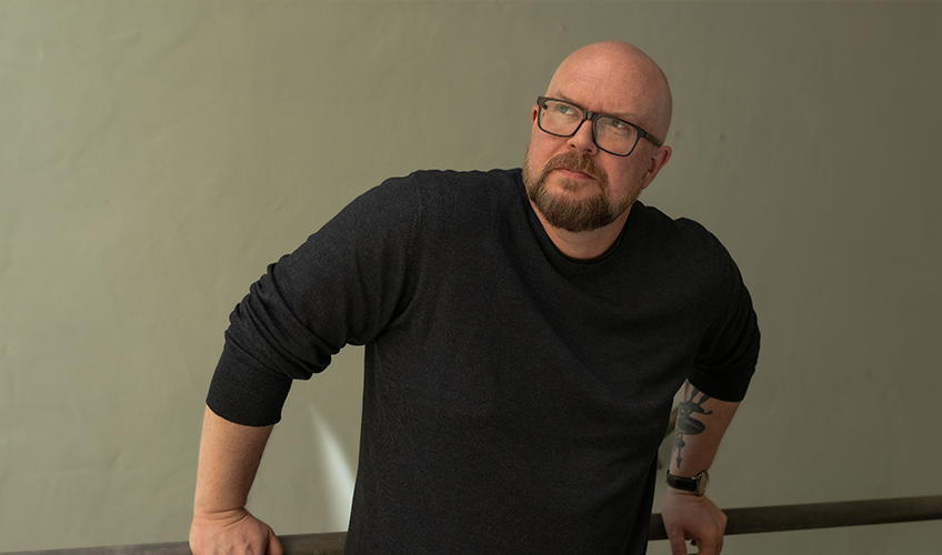 Portræt af Jonas T. Bengtsson