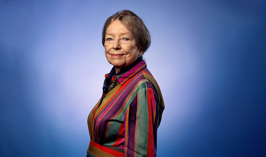 Portræt af Dorrit Willumsen